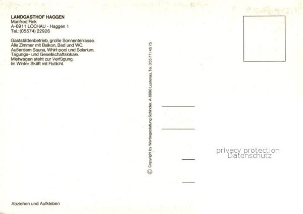 Haggen Lochau Landgasthof Haggen Terrasse Fernsicht – Bild 2
