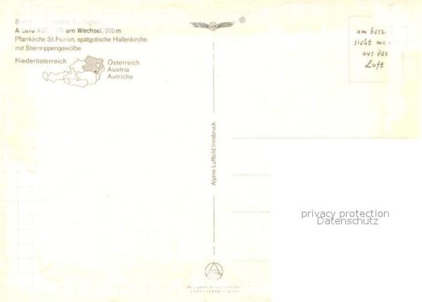 Aspang-Markt Fliegeraufnahme – Bild 2