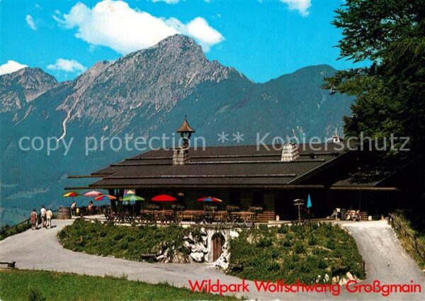 Grossgmain Restaurant Wolfschwang mit Wildpark Alp