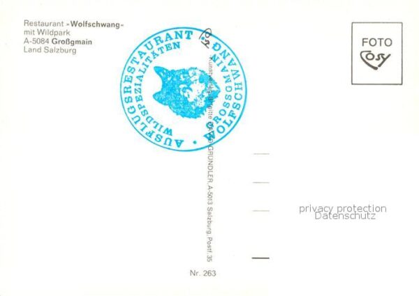 Grossgmain Restaurant Wolfschwang mit Wildpark Alp – Bild 2