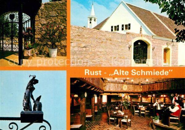 Rust Burgenland Heurigen Restaurant Alte Schmiede Hausm