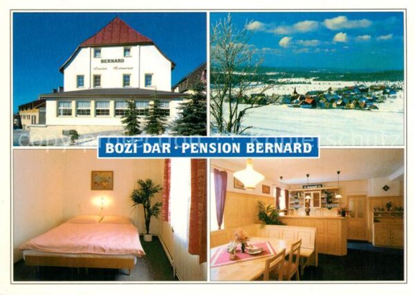 Bozi Dar Gottesgab Pension Bernard Landschaftspanorama im