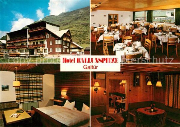 Galtuer Tirol Hotel Ballunspitze Restaurant Fremdenzi