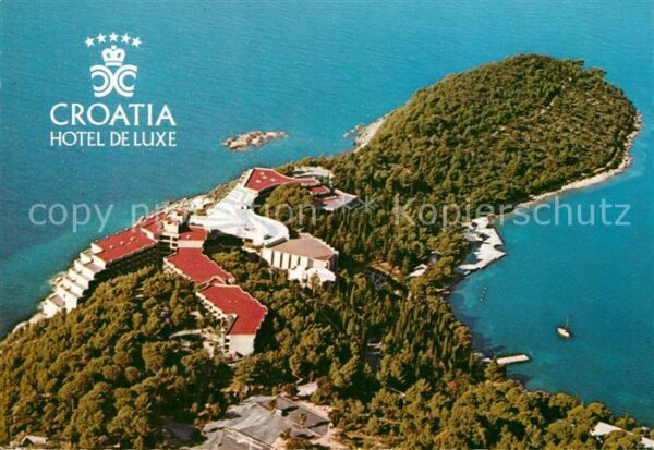 Dubrovnik Ragusa Hotel de Luxe Fliegeraufnahme