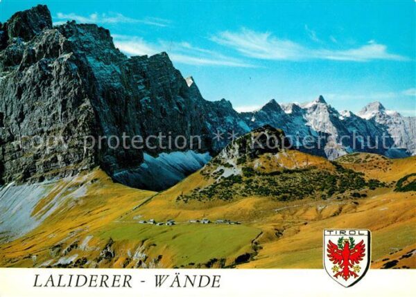 Hinterriss Tirol Laliderer Hochalm Laliderer Wände Gebir