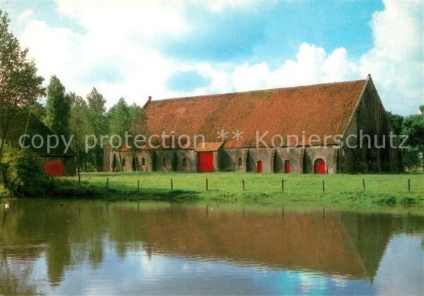 Brugge Restaurant Hof Ter Doest am Wasser