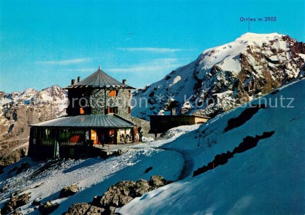 Sulden Solda Tibethütte mit Ortler Berghütte Restaur