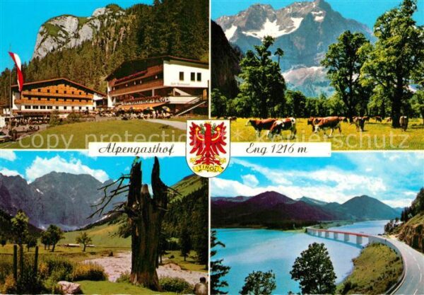 Hinterriss Tirol Alpencafe Alpengasthof Eng am Grossen A