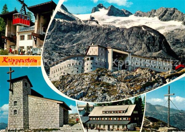 Ramsau Dachstein Steiermark Berghotel Krippenstein mit Hohem Dachst