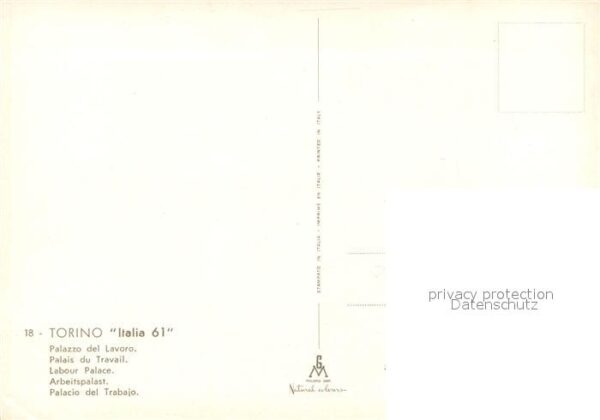 Torino Palazzo del Lavoro Fahnen – Bild 2