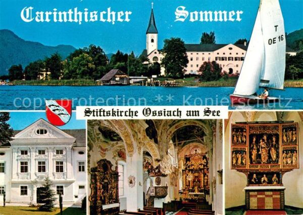 Ossiach Stiftskirche Innenansichten Ossiacherse