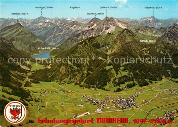Tannheim Tirol Erholungsgebiet Tannheimer Tal Allgäuer