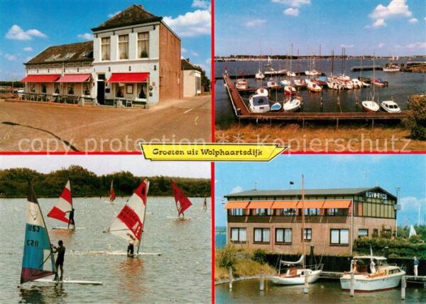 Wolphaartsdijk Goes Zeeland Hotel Restaurant Hafen Windsurfen