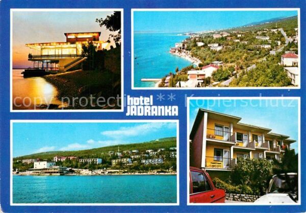 Selce Crikvenica Hotel Jadranka Küstenpanorama