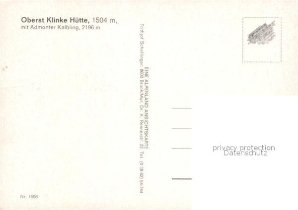 Admont Kaernten Oberst Klinke Hütte Kalbling – Bild 2