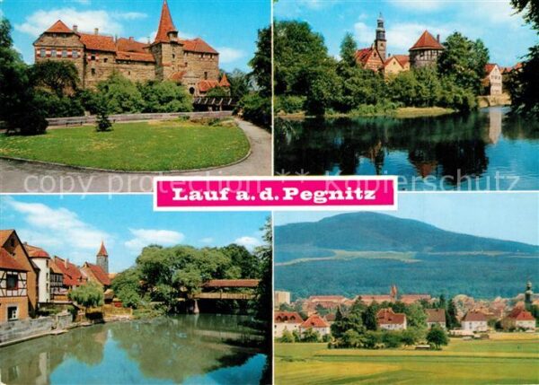 Lauf Pegnitz Kaiser-Wenzel-Burg Spitalhof Pegnitz mi