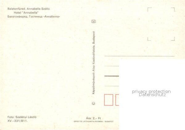 Balatonfuered Hotel Annabella – Bild 2