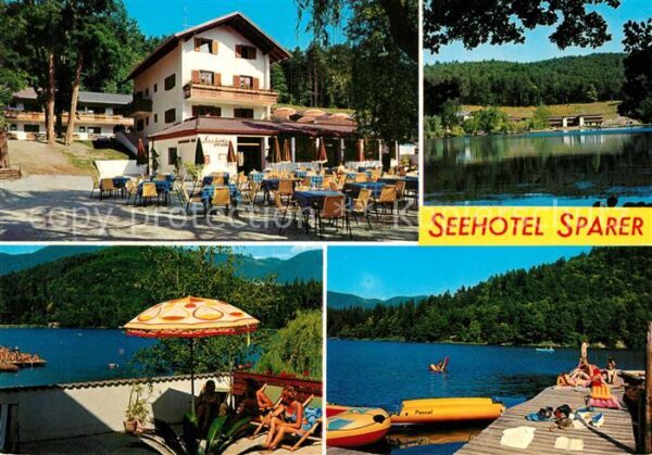 Eppan Suedtirol Seehotel Sparer Badsteg