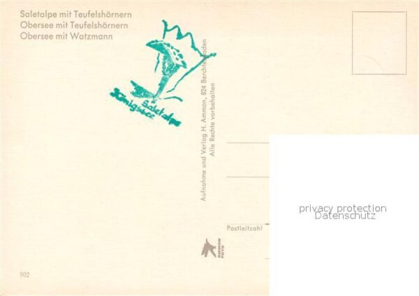 Obersee Koenigssee Salettalpe mit Teufelshörnern – Bild 2