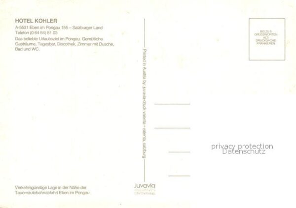 Eben Pongau Hote Kohler – Bild 2