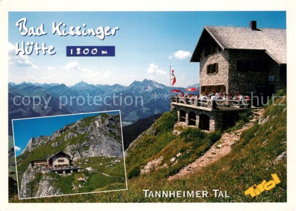 Pfronten Bad Kissinger Hütte Tannheimer-Tal