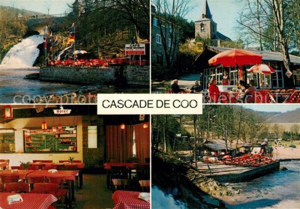 Coo Stavelot Cascade Terrasse Vieux Moulin Restauran
