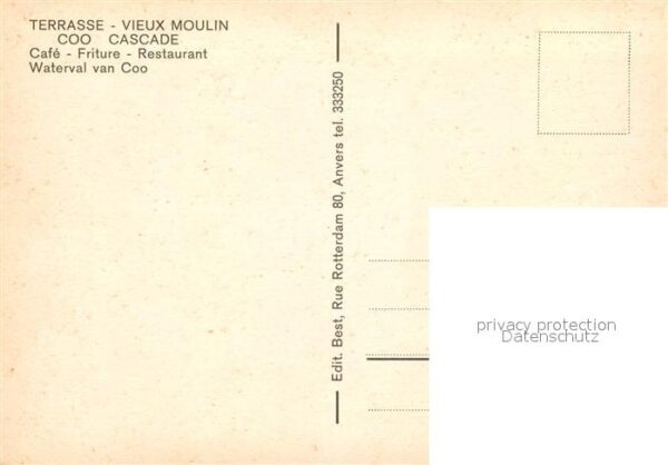 Coo Stavelot Cascade Terrasse Vieux Moulin Restauran – Bild 2