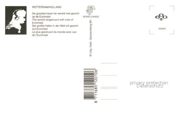 Rotterdam Fliegeraufnahme mit Sendeturm Euromast – Bild 2