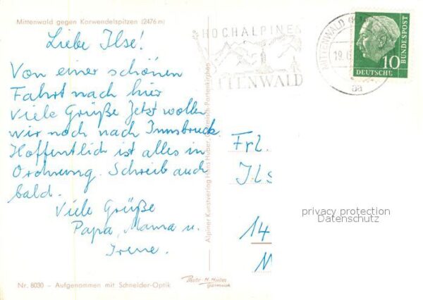 Mittenwald Bayern gegen Karwendelspitze – Bild 2