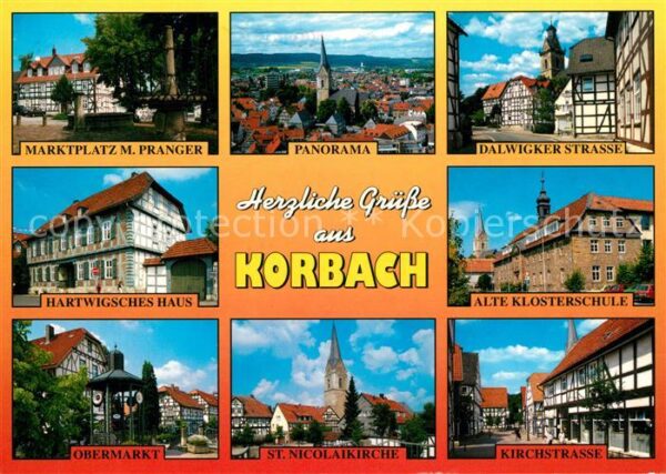 Korbach Marktplatz M. Pranger Dalwigker-Strasse
