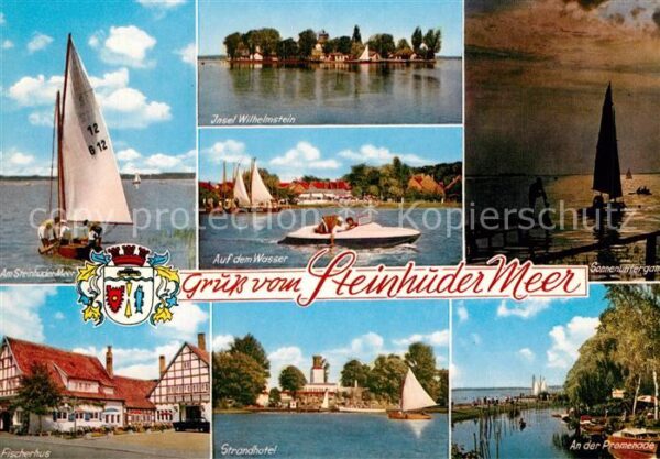Steinhuder Meer Insel-Wilhelmstein Fischerhus Strandhot