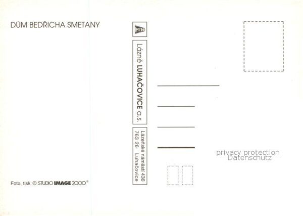 Luhacovice Dum Bedricha Smetany – Bild 2