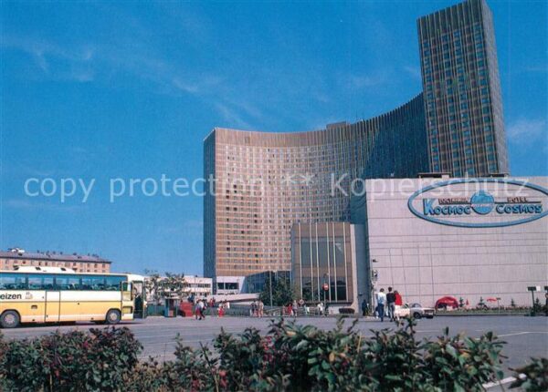 Moskau Moscou Kosmos-Hotel