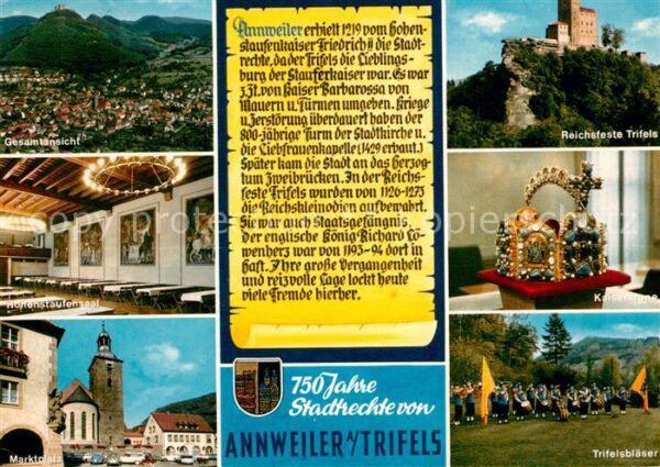 Annweiler Trifels Fliegeraufnahme Reichsfeste Trifels Kai