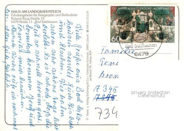 Bad Salzhausen Haus am Landgrafenteich – Bild 2