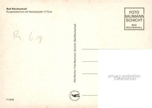Bad Reichenhall Kurgastzentrum mit Hochstaufen – Bild 2