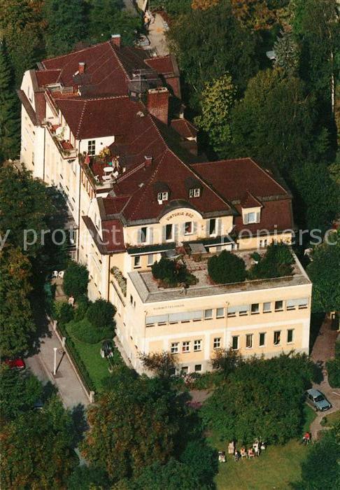 Bad Reichenhall Fliegeraufnahme Kuranstalt Viktoriabad