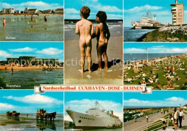 Cuxhaven Doese Nordseebad Dühnen Strandhaus Wattenfahrt Hanseatic