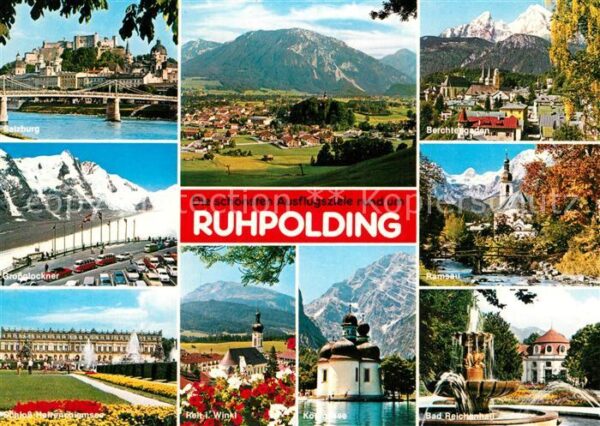Ruhpolding Salzburg Berchtesgaden Ramsau Bad-Reich