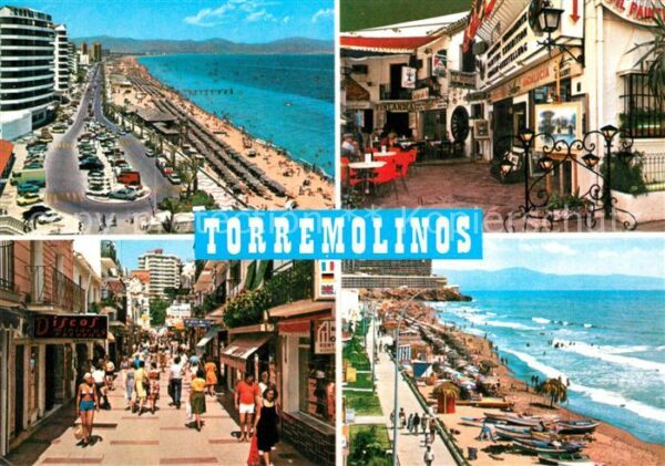 Torremolinos Strand Fussgängerzone