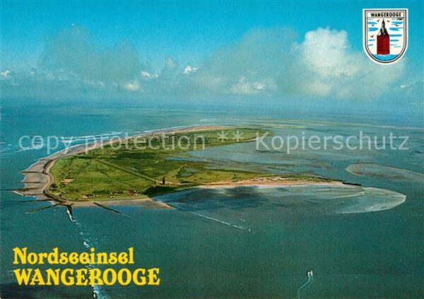 Wangerooge Nordseebad Fliegeraufnahme