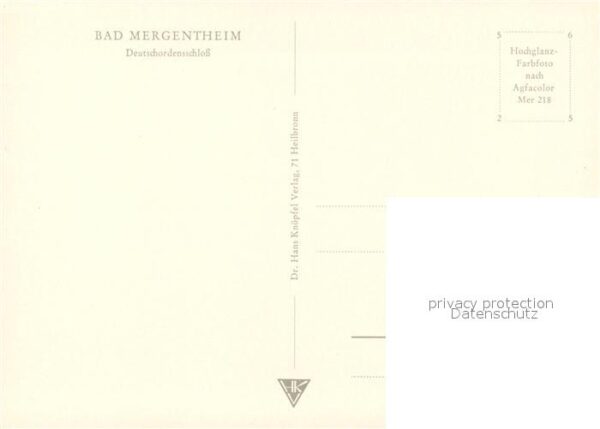 Bad Mergentheim Deutschordensschloss – Bild 2