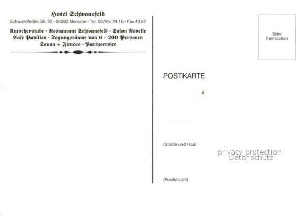 Meerane Hotel Schwanfeld – Bild 2