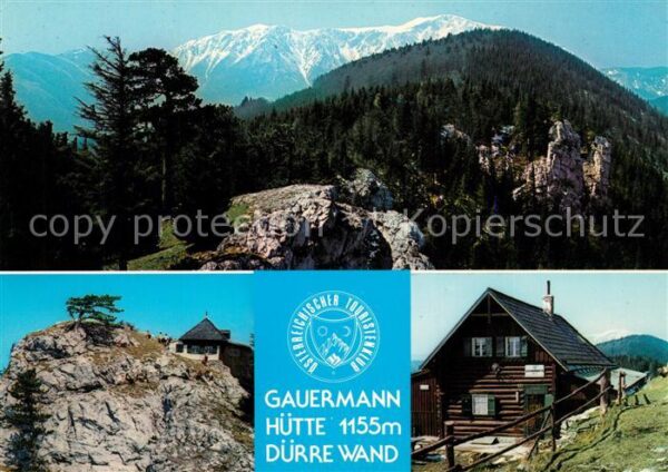 Miesenbach Niederoesterreich Gauermannhütte