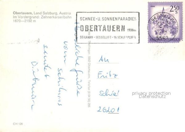 Obertauern Zehnerkarseilbahn – Bild 2