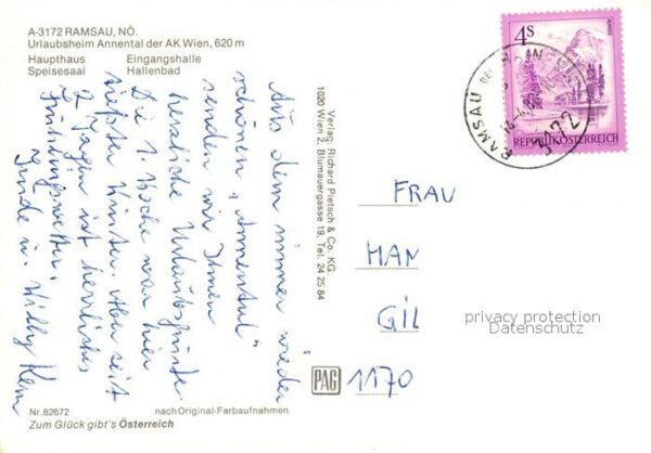 Ramsau Berchtesgaden Urlaubsheim Annental der AK Wien – Bild 2