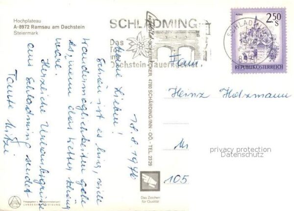 Ramsau Berchtesgaden Fliegeraufnahme Dachstein Hochplateau – Bild 2