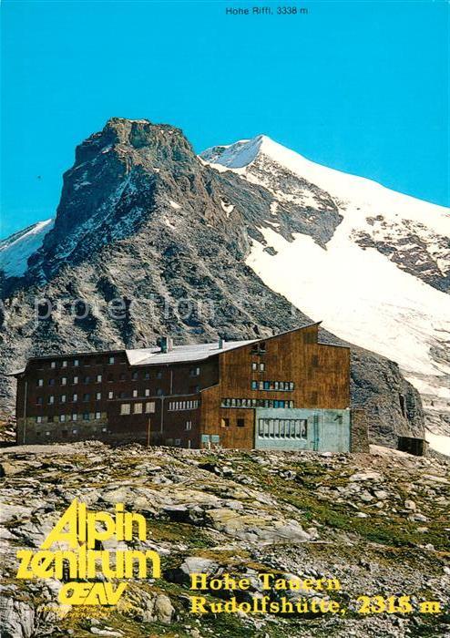 Rudolfshuette Weisssee Hohe Tauern Weißsee