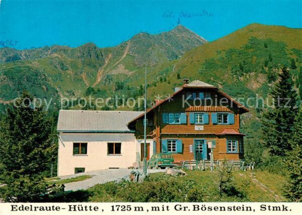 Edelrautehuette mit Gr. Bösenstein
