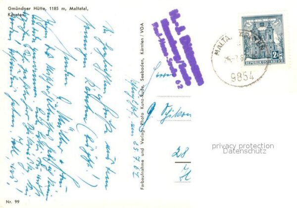 Maltatal Kaernten Gmündner Hütte – Bild 2